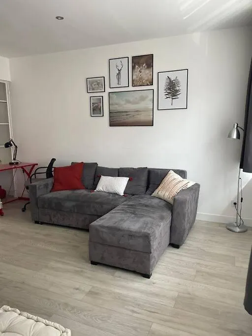 600M Gare Et 400M Gem: Lit Double, Wifi Fibre Apartment Grenoble